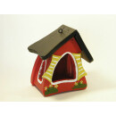 Vogelhaus Futterhaus "Hobbit mini" rot